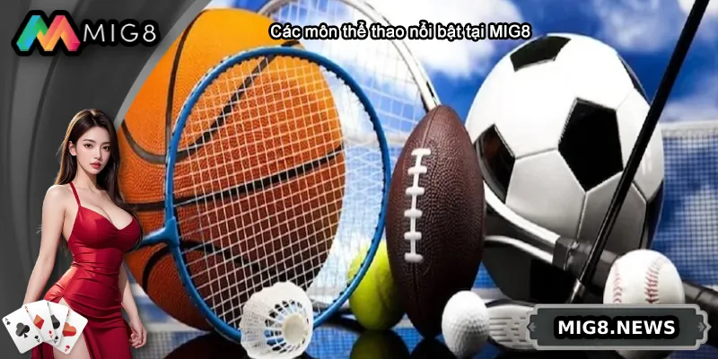 Danh mục thể thao đa dạng và hấp dẫn