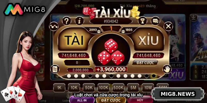 Hiểu rõ luật chơi và cửa cược trong tài xỉu