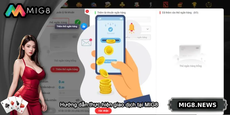Hướng dẫn thực hiện giao dịch tại MIG8